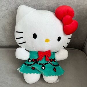 Hello Kitty Christmas Dress Plush